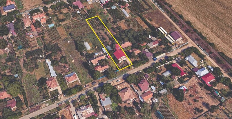 Comuna Curcani, jud. Calarasi, vanzare casa 5 camere, teren 1320 mp.